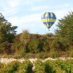 Vol en montgolfière au dessus du vignoble de Beaune